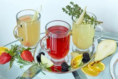 Безалкогольные коктейли «Стеклянная весна»