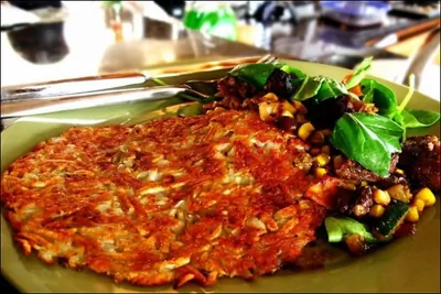 Драники из картофеля и тыквы