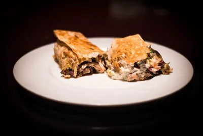 Буррито с куриным шашлыком