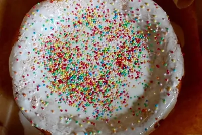 Бездрожжевой кулич на кефире