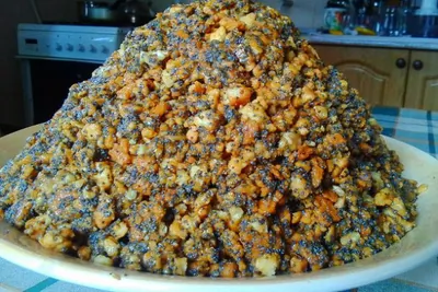 Муравейник с кисло-сладким кремом