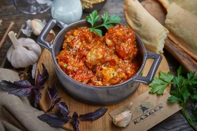 Чахохбили из курицы по-грузински