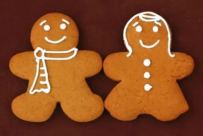 Пряное печенье с имбирем и медом