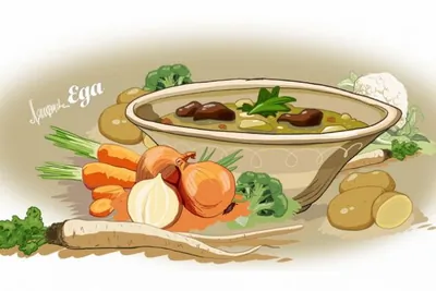 Суп из потрохов