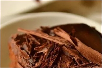 Влажный шоколадный пирог без яиц