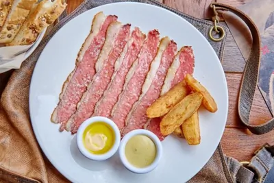 Ростбиф с розмариновой солью