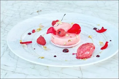 Чизкейк на розовой воде