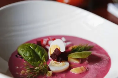 Холодный суп «Свекольник»