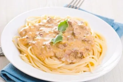 Печень в сливочном соусе