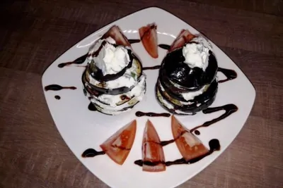 Баклажаны с рикоттой и зеленью