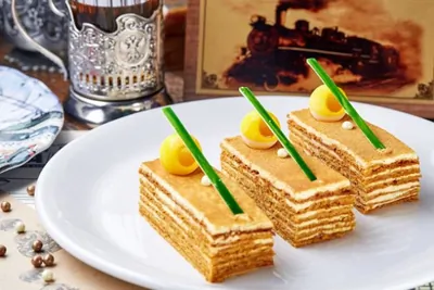 Медовик из ресторана «Гранд Европейский Экспресс»