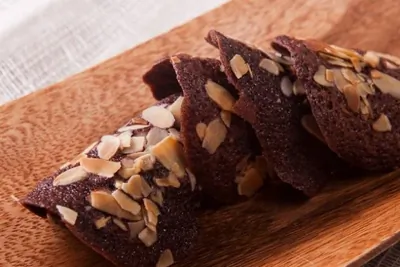 Шоколадное сахарное печенье