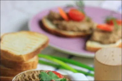 Паштет из печени с инжиром