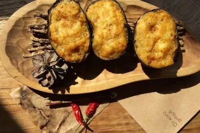 Картофель на мангале с аджикой