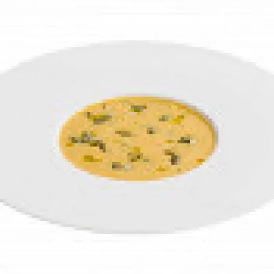 Ароматный крем-суп из тыквы с семечками