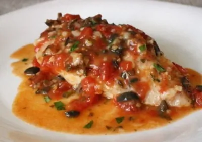 Курица с кизиловым соусом