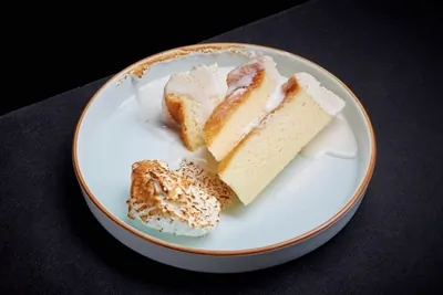 Китайский чизкейк с кокосовым молоком