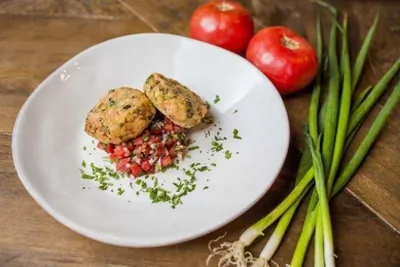 Доматокефтедес (котлетки из томата)