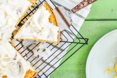 Тыквенный пирог с кокосом