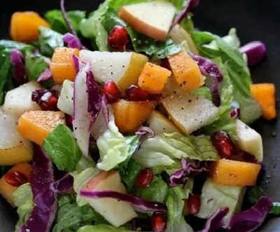 Рубленный зимний салат