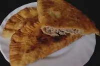 Чебуреки с мясом и луком