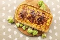 Запеканка из страккино и брокколи