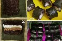 Роллы с диким рисом