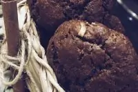 Печенье с какао и семечками