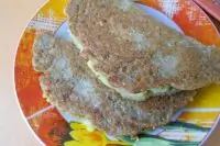 Чечевичные лепешки с картофелем