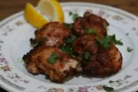 Куриные бедра в имбирном маринаде