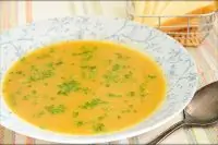 Тыквенный суп с мясом