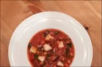 Марокканский нутовый суп