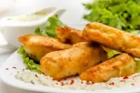 Рыба в кляре на минералке