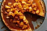 Чизкейк «Карамельные яблочки»