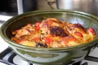 Курица с овощами и куркумой