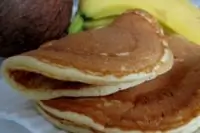 Кокосово-банановые оладьи