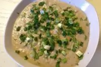 Сливочно-грибной суп-пюре