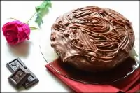 Шоколадный кекс с изюмом в мультиварке