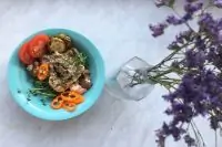 Лосось с микрогрином