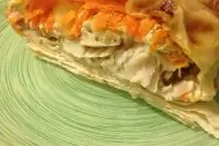 Рыба запеченная в лаваше