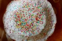 Бездрожжевой кулич на кефире