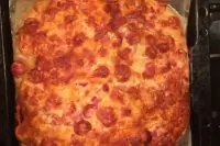 Пицца на дрожжевом тесте