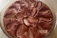 Диетическая шарлотка без пшеничной муки