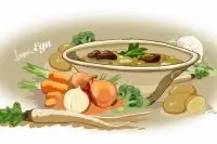 Суп из потрохов