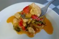 Куриная грудка в кисло-сладком соусе