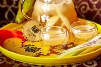 Чай с грушей и имбирем