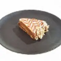 Миндальный торт с шоколадным кремом