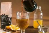 Кофе с апельсиновым соком