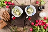 Окрошка на мацони