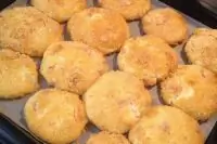 Картофельные котлеты с беконом и сыром